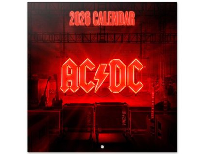 KALENDÁŘ 2026|HUDBA  AC/DC (30 x 30|60 cm)