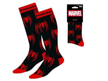 PONOŽKY PÁNSKÉ|MARVEL|SPIDERMAN  HANGING SPIDER|EU 38-45