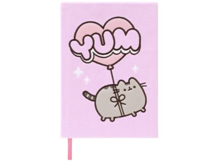 BLOK|ZÁPISNÍK A5|PREMIUM  PUSHEEN|MOMENTS|14,8 x 21,0 cm