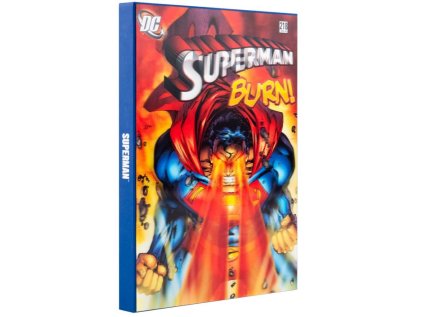 BLOK|ZÁPISNÍK A5|DC COMICS  SUPERMAN|PROMEŇOVACÍ|14,8 x 21,0 cm