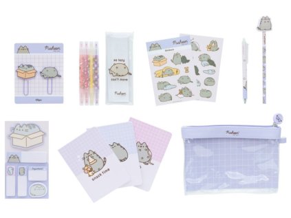 ŠKOLNÍ POMŮCKY SET7|PUSHEEN  MOMENTS|23 x 16 x 4 cm