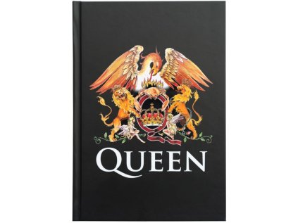 BLOK|ZÁPISNÍK A5|PREMIUM  QUEEN|LOGO|14,8 x 21 cm