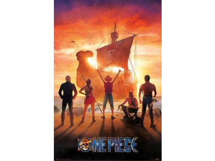 PLAKÁT 61 x 91,5 cm|ONE PIECE  STRAW HAT PIRATES