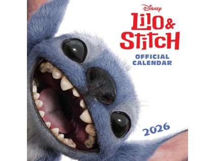 KALENDÁŘ 2026|DĚTSKÝ  LILO & STITCH (30,5 x 30,5|61 cm)