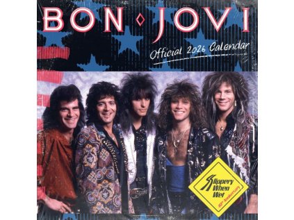 KALENDÁŘ 2026|HUDBA  BON JOVI (30,5 x 30,5|61 cm) SQ