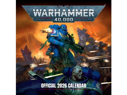 KALENDÁŘ 2026|OSTATNÍ  WARHAMMER (30,5 x 30,5|61 cm) SQ