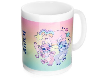 HRNEK KERAMICKÝ|LILO & STITCH  315 ml|PLANETARY ANGEL AND STITCH