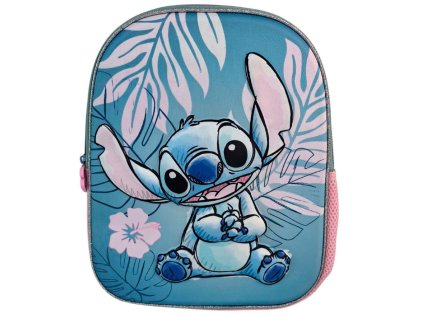 BATOH DĚTSKÝ 3D|LILO & STITCH  STITCH PINK|24 x 30 x 8 cm