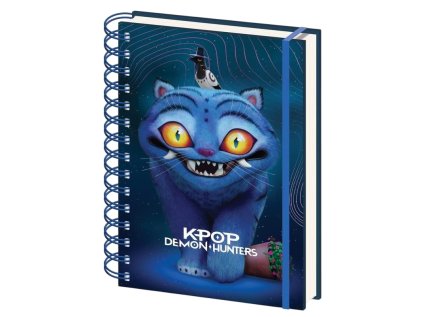 BLOK|ZÁPISNÍK A5|K-POP  DEMONS HUNTERS|DERPY TIGER