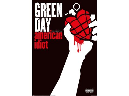 PLAKÁT 61 x 91,5 cm  GREEN DAY|AMERICAN IDIOT ALBUM