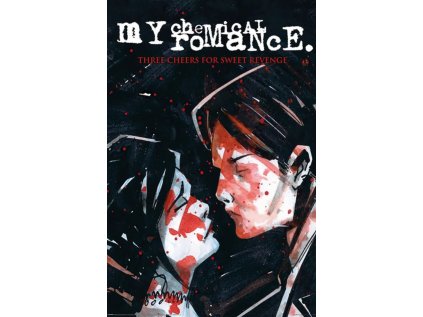 PLAKÁT 61 x 91,5 cm  MY CHEMICAL ROMANCE|THREE CHEERS