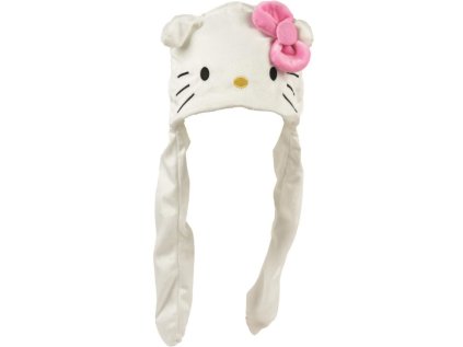 ČEPICE ZIMNÍ DĚTSKÁ|HELLO KITTY  KITTY WITH BIG PINK BOW