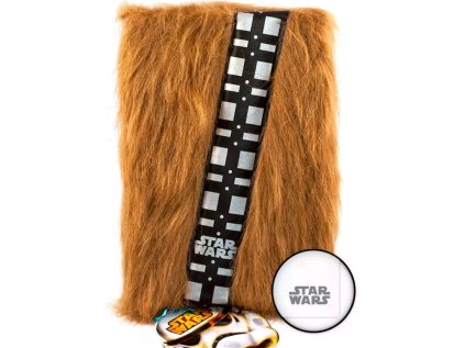 BLOK|ZÁPISNÍK A5|PREMIUM  STAR WARS|CHEWBACCA