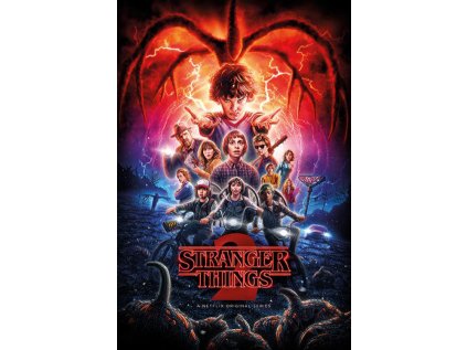 PLAKÁT 61 x 91,5 cm|STRANGER THINGS  SEASON 2|ONE SHEET