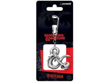 PŘÍVĚSEK NA KLÍČE 3D  DUNGEONS & DRAGONS|DRAGON AMPERSAND