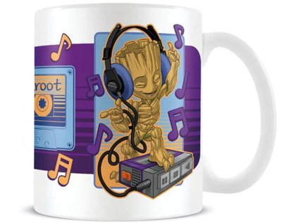 HRNEK KERAMICKÝ|MARVEL  315 ml|GROOT CASSETTE