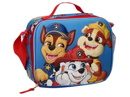TAŠKA NA SVAČINU 3D|TERMO  PAW PATROL|TEAM PAW|23,5 x 20 x 10