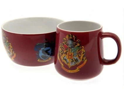 KERAMICKÝ SET|HARRY POTTER  HRNEK 385 ml|MISKA 858 ml