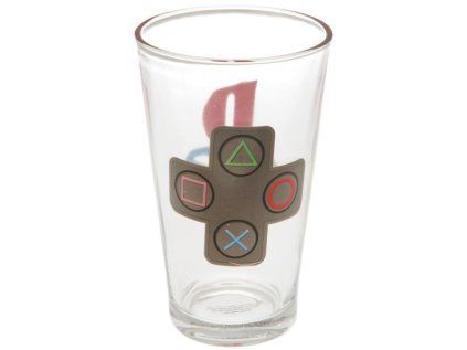 SKLENICE SKLO ČIRÉ|PLAYSTATION  500 ml|PLAYSTATION|BUTTONS