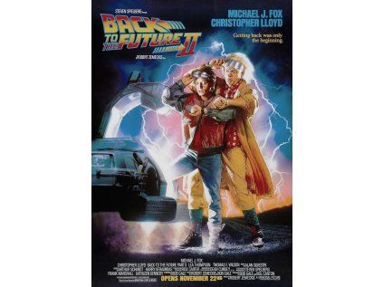 PLAKÁT 61 x 91,5 cm  BACK TO THE FUTURE|MOVIE POSTER