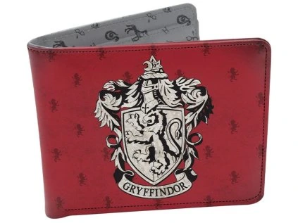 PENĚŽENKA OTEVÍRACÍ|HARRY POTTER  GRYFFINDOR|11 x 9,5 x 2,2 cm