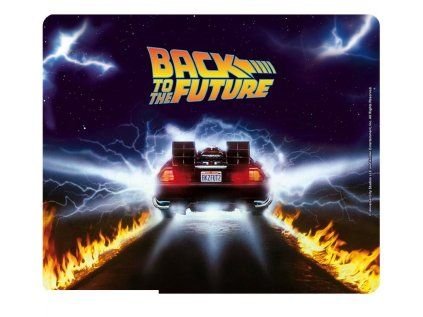 PODLOŽKA POD MYŠ|BACK TO THE FUTURE  DELOREAN|23,5 x 19,5 x 0,3 cm