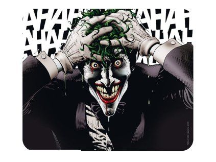 PODLOŽKA POD MYŠ|DC COMICS|JOKER  LAUGH|23,5 x 19,5 cm x 0,3 cm