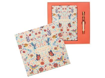 DÁRKOVÝ SET A5 BLOK|FRIDA KAHLO  VIVA LA VIDA|S PROPISKOU