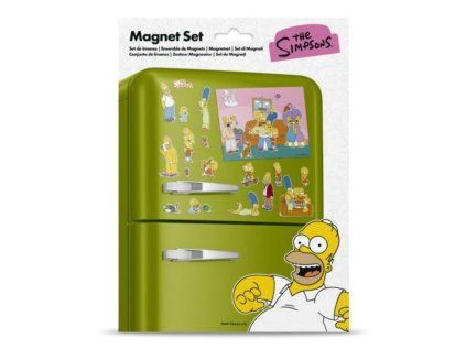 MAGNETY SET|THE SIMPSONS  CHARACTERS|18 x 24 cm