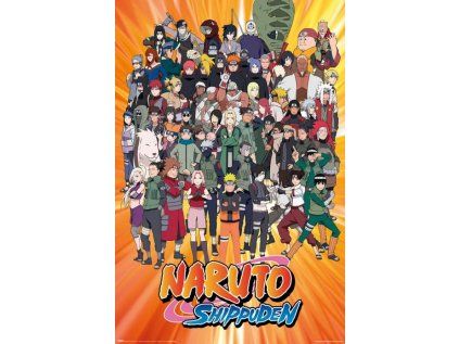 PLAKÁT 61 x 91,5 cm|NARUTO  CHARACTERS