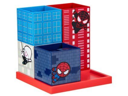 STOJÁNEK NA PSACÍ POTŘEBY|MARVEL  SPIDERMAN|SPIDEY|15 x 17 x 15 cm