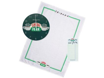 HODINY NÁSTĚNNÉ|FRIENDS  CENTRAL PERK SET3