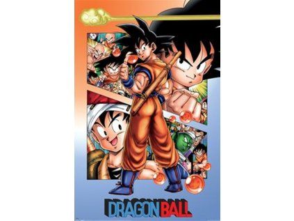 PLAKÁT 61 x 91,5 cm  DRAGON BALL Z|GOKU