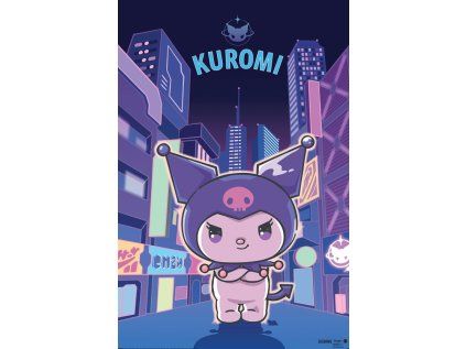 PLAKÁT 61 x 91,5 cm  HELLO KITTY|KUROMI AMBITION