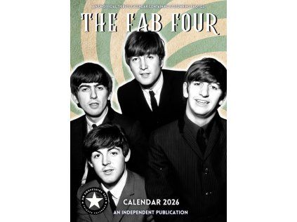 KALENDÁŘ 2026|HUDBA  THE BEATLES (29,7 x 42 cm) A3
