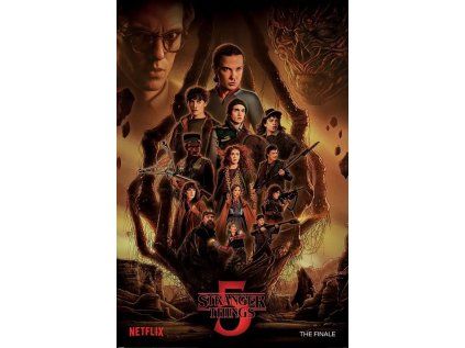 PLAKÁT 61 x 91,5 cm  STRANGER THINGS|THE FINALE