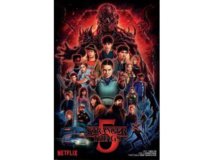 PLAKÁT 61 x 91,5 cm  STRANGER THINGS|SEASON 5