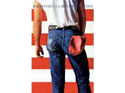 PLAKÁT 61 x 91,5 cm  BRUCE SPRINGSTEEN|BORN IN THE USA