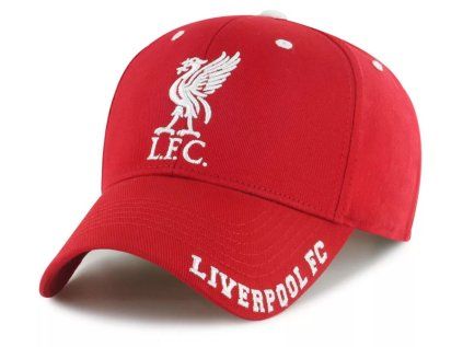 ČEPICE BASEBALLOVÁ|KŠILTOVKA  LIVERPOOL FC|WHITE SIGN AND LOGO