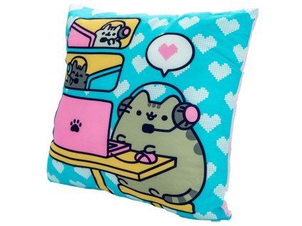 POLŠTÁŘ|PUSHEEN  40 x 40 cm|CHATTING ONLINE