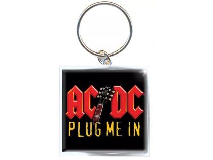 PŘÍVĚSEK NA KLÍČE|AC/DC  PLUG ME IN