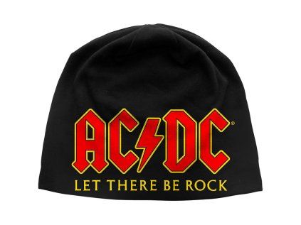 ČEPICE ÚPLETOVÁ ZIMNÍ|AC/DC  LET THERE BE ROCK|UNIVERZÁLNÍ