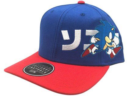 ČEPICE KŠILTOVKA|SNAPBACK  SONIC THE HEDGEHOG|KANJI