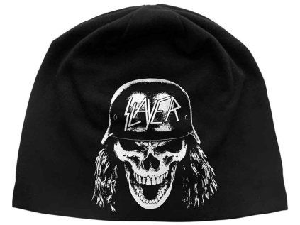 ČEPICE ÚPLETOVÁ|SLAYER  WEHRMACHT|ČERNÁ|UNIVERSÁLNÍ