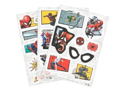 MAGNETY NA LEDNICI|MARVEL  SPIDERMAN|3 LISTY