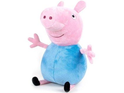 HRAČKA - FIGURKA PLYŠOVÁ  PEPPA PIG|GEORGE|VÝŠKA 31 cm