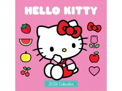 KALENDÁŘ 2026|DĚTSKÝ  HELLO KITTY (30,5 x 30,5|61 cm)