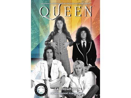 KALENDÁŘ 2027|HUDBA  QUEEN (29,7 x 42 cm) A3