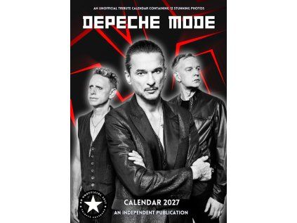 KALENDÁŘ 2027|HUDBA  DEPECHE MODE (29,7 x 42 cm) A3
