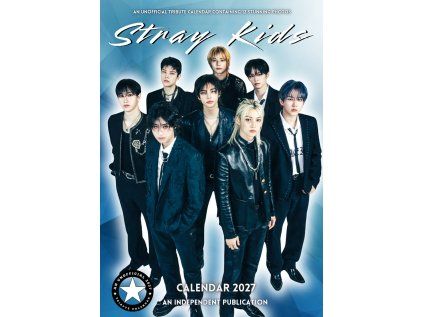 KALENDÁŘ 2027|HUDBA  STRAY KIDS (29,7 x 42 cm) A3